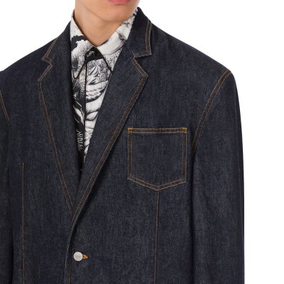 THE BLUE COTTON DENIM JACKET